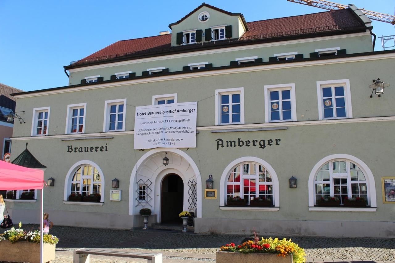 Hotel Brauereigasthof Amberger Kosching 외부 사진
