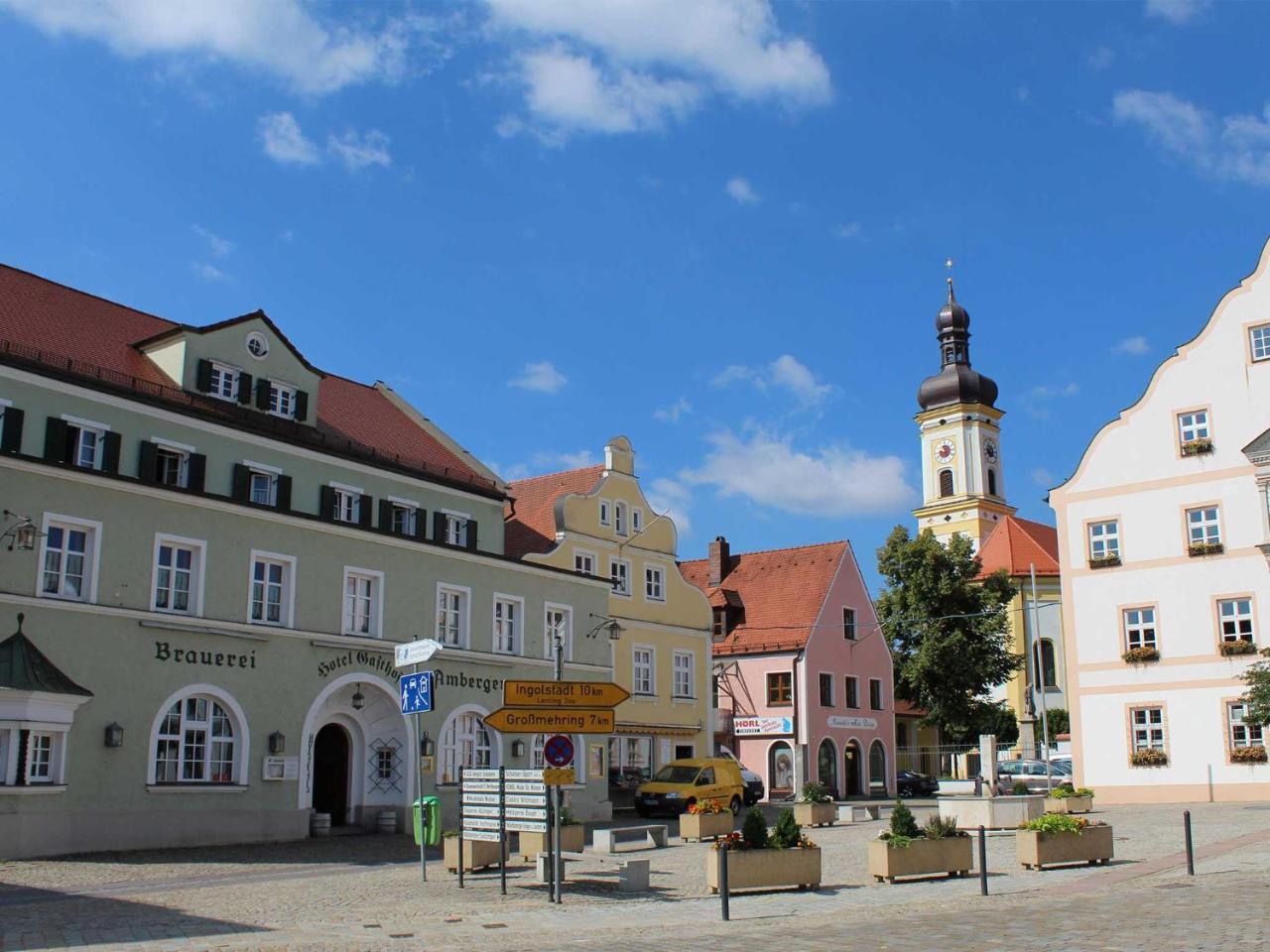 Hotel Brauereigasthof Amberger Kosching 외부 사진